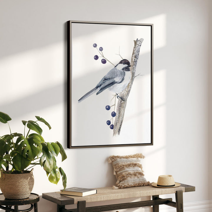Black-capped Chickadee Art - Brett Blumenthal Art