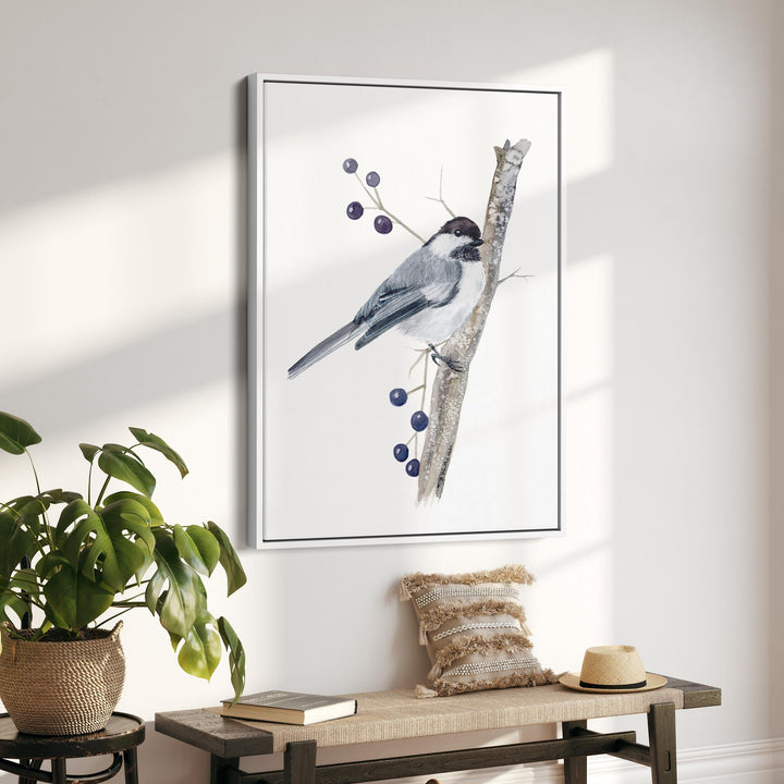 Black-capped Chickadee Art - Brett Blumenthal Art