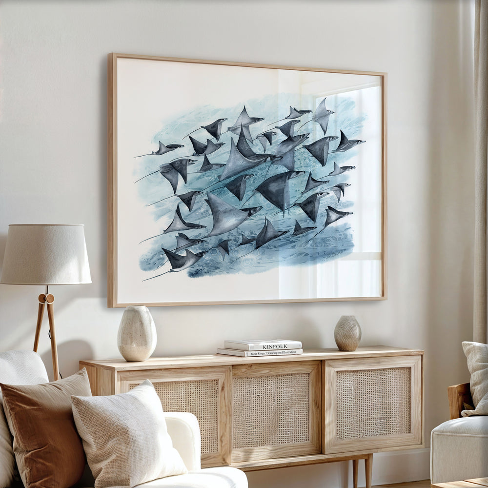Flight of the Rays - Print, Canvas and Framed - Brett Blumenthal Art