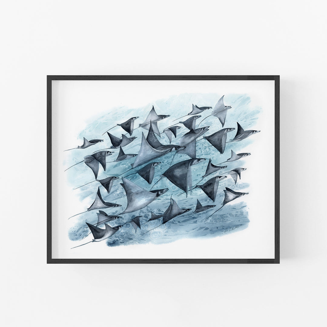 Flight of the Rays - Print, Canvas and Framed - Brett Blumenthal Art