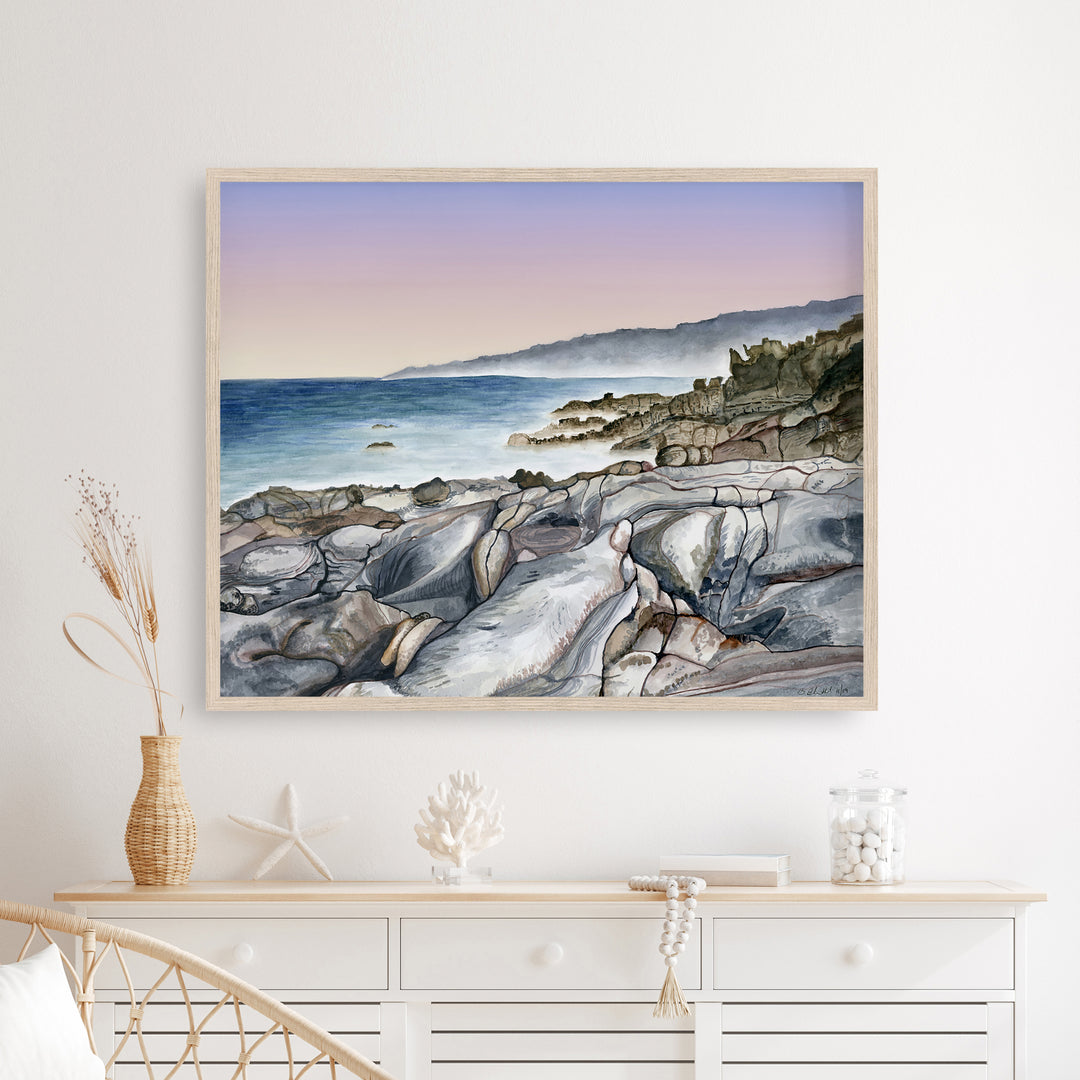 Salt Point State Park Watercolor Landscape - Brett Blumenthal Art