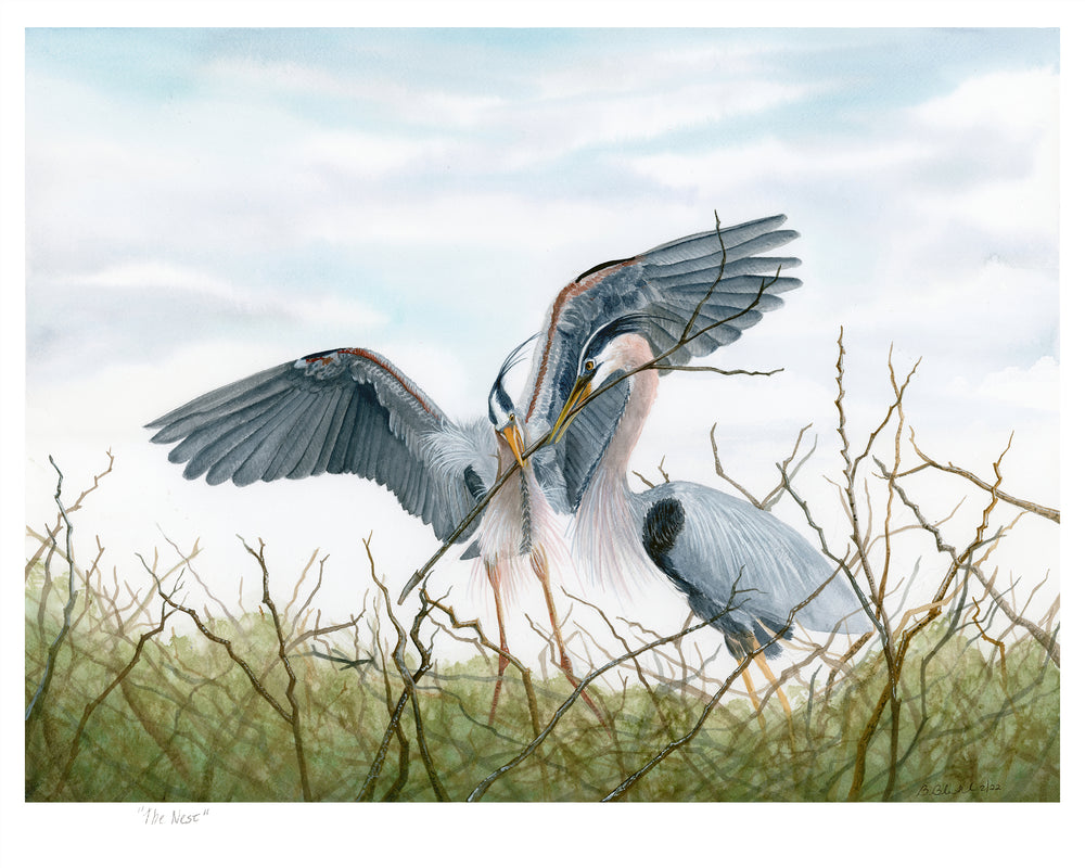 The Nest | Original - Brett Blumenthal Art