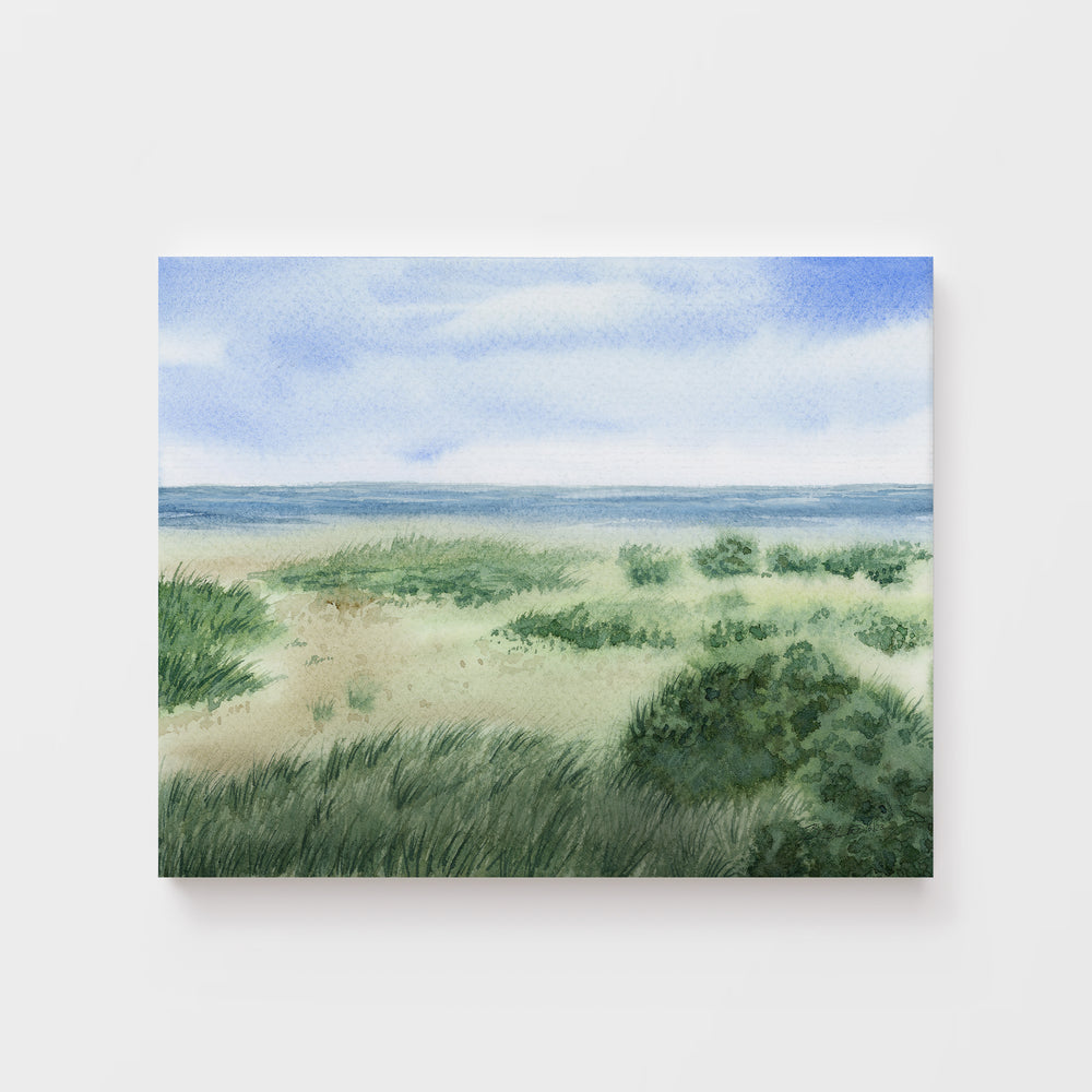 Coastal Dunes Painting - Brett Blumenthal Art