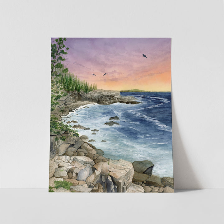 Acadia National Park Poster - Brett Blumenthal Art