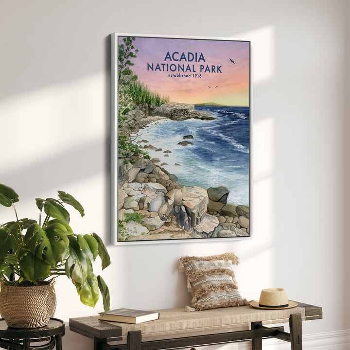 Affiche du parc national Acadia