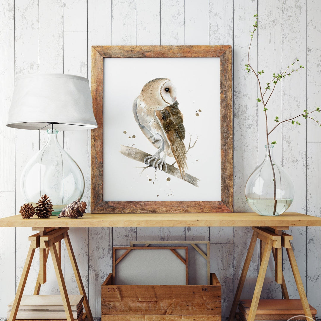 Barn Owl Home Decor