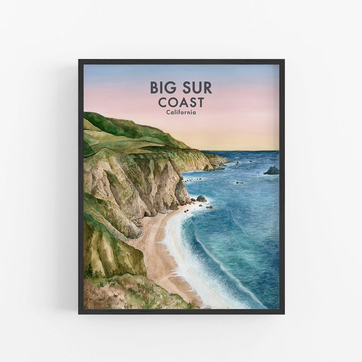 Big Sur Coast Poster - Brett Blumenthal Art