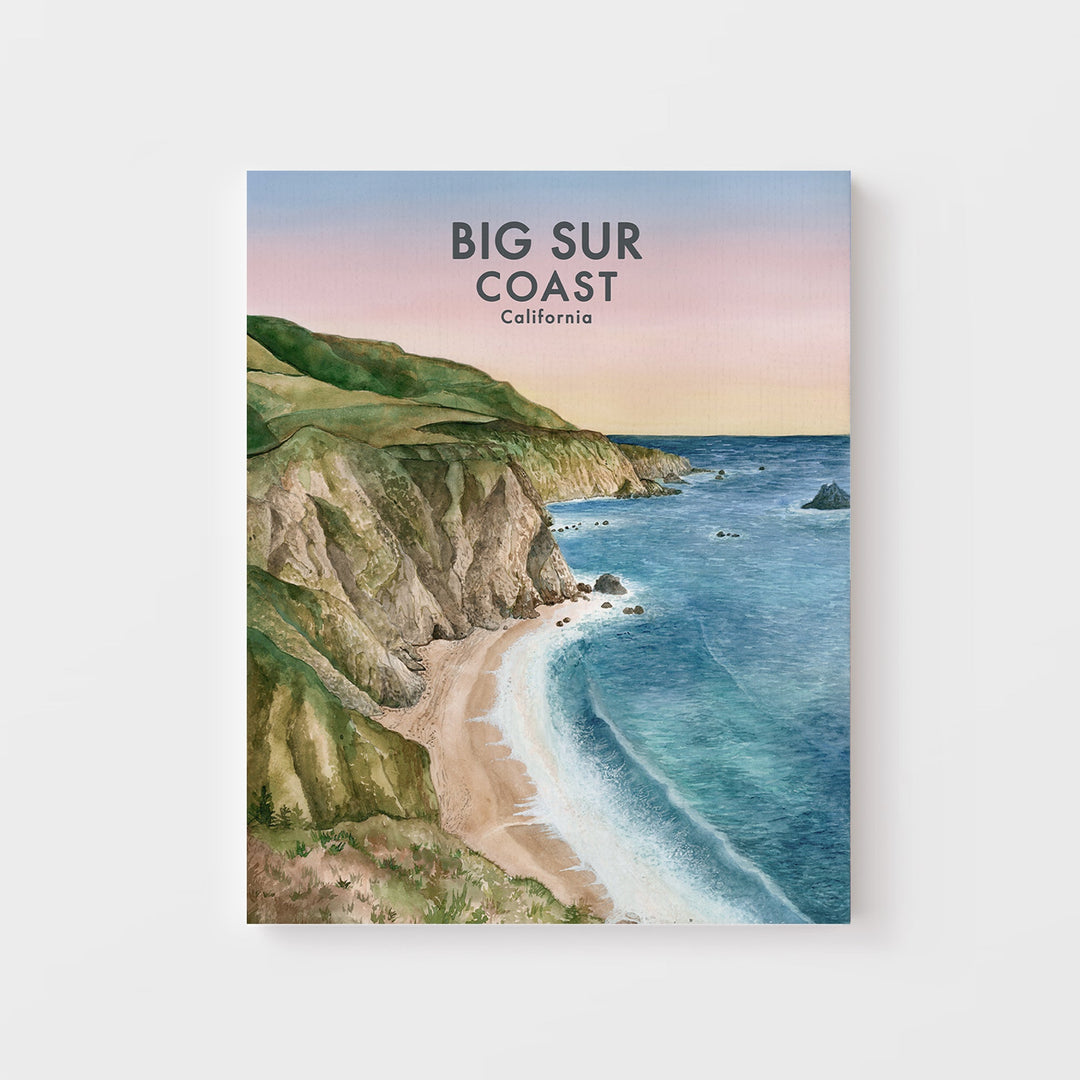 Big Sur Coast Poster - Brett Blumenthal Art