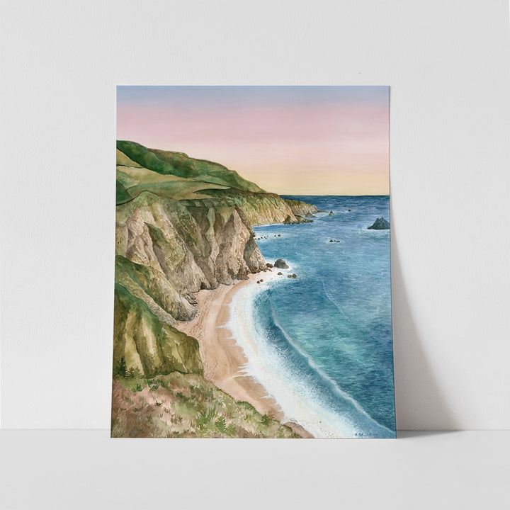 Big Sur Coast Poster - Brett Blumenthal Art