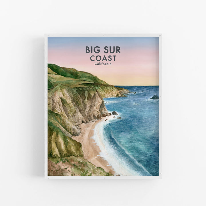 Big Sur Coast Poster - Brett Blumenthal Art