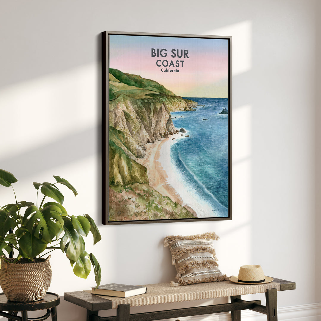 Big Sur Coast Poster - Brett Blumenthal Art