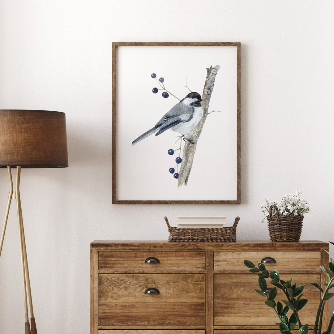 Black-capped Chickadee Decor