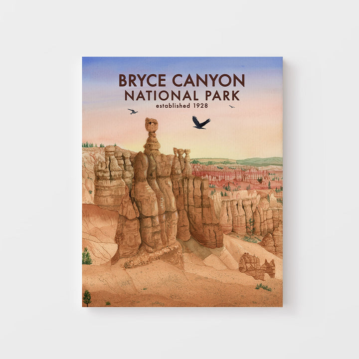 Affiche du parc national de Bryce Canyon