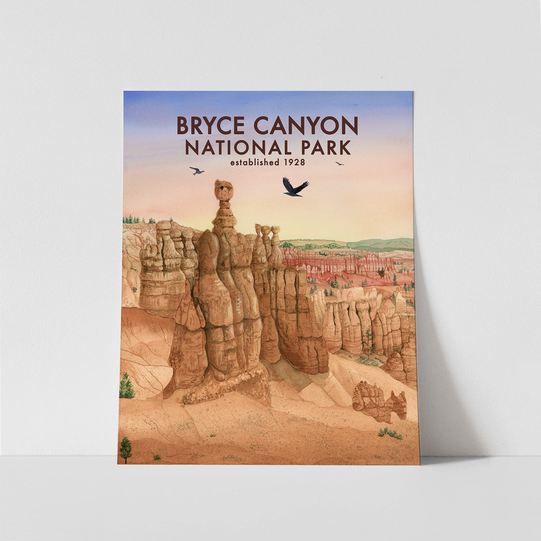 Affiche du parc national de Bryce Canyon