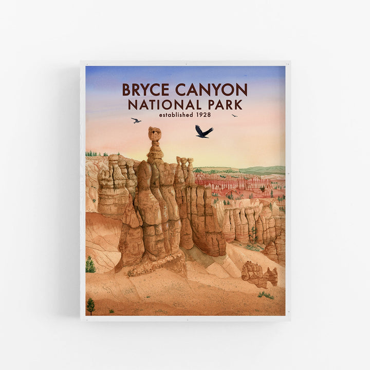 Affiche du parc national de Bryce Canyon