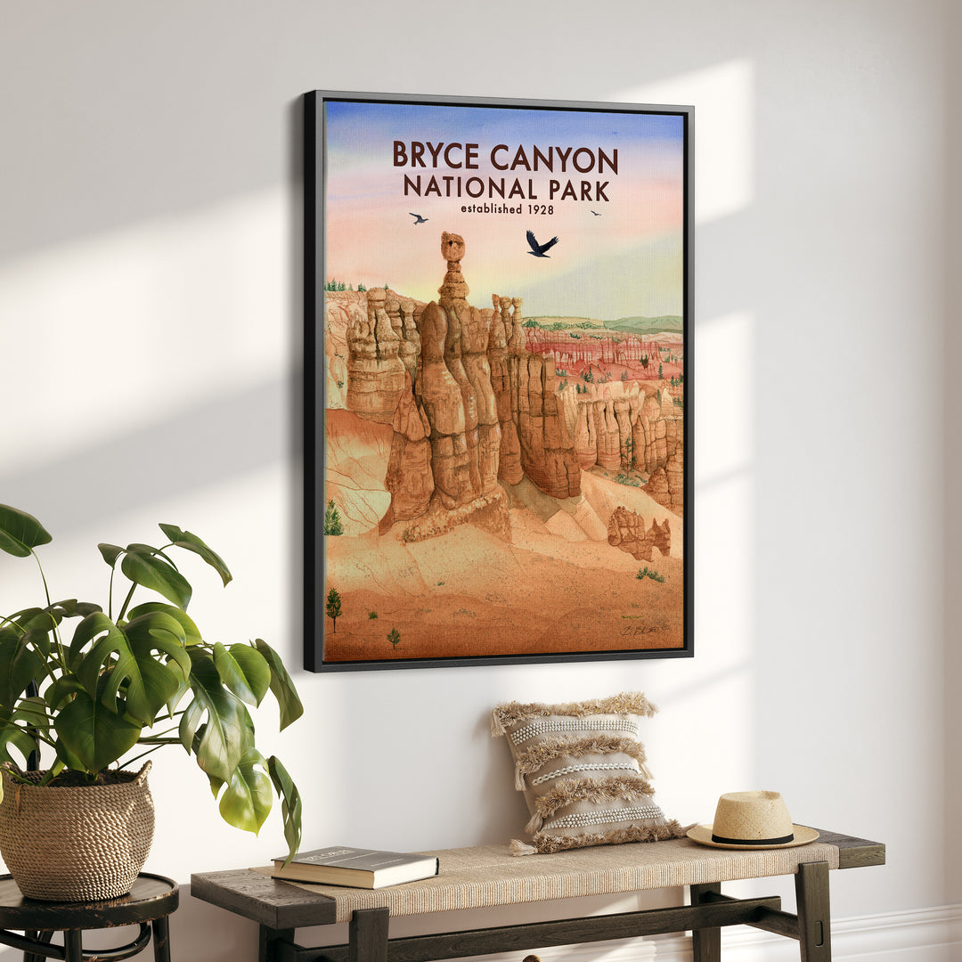 Affiche du parc national de Bryce Canyon