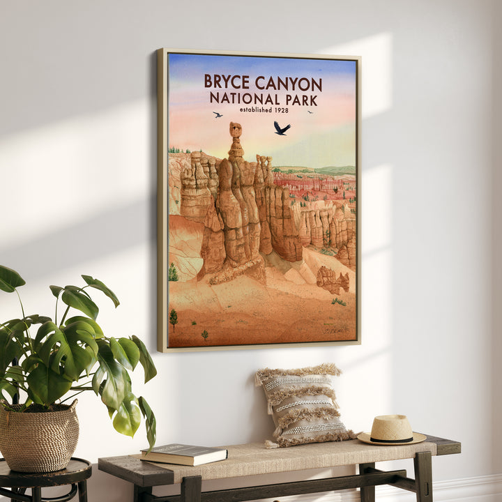 Affiche du parc national de Bryce Canyon