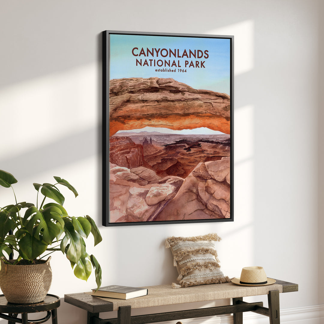 Affiche du parc national de Canyonlands