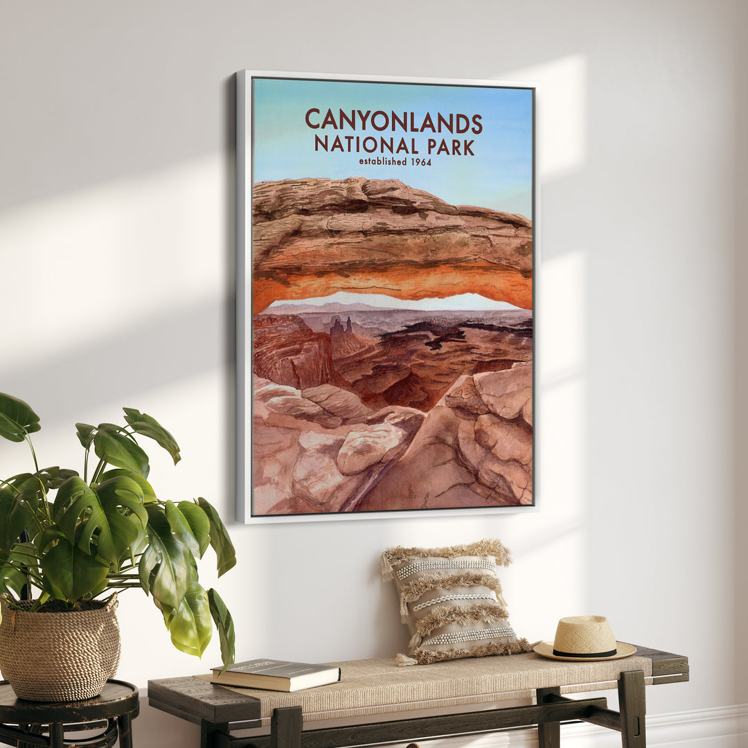 Affiche du parc national de Canyonlands