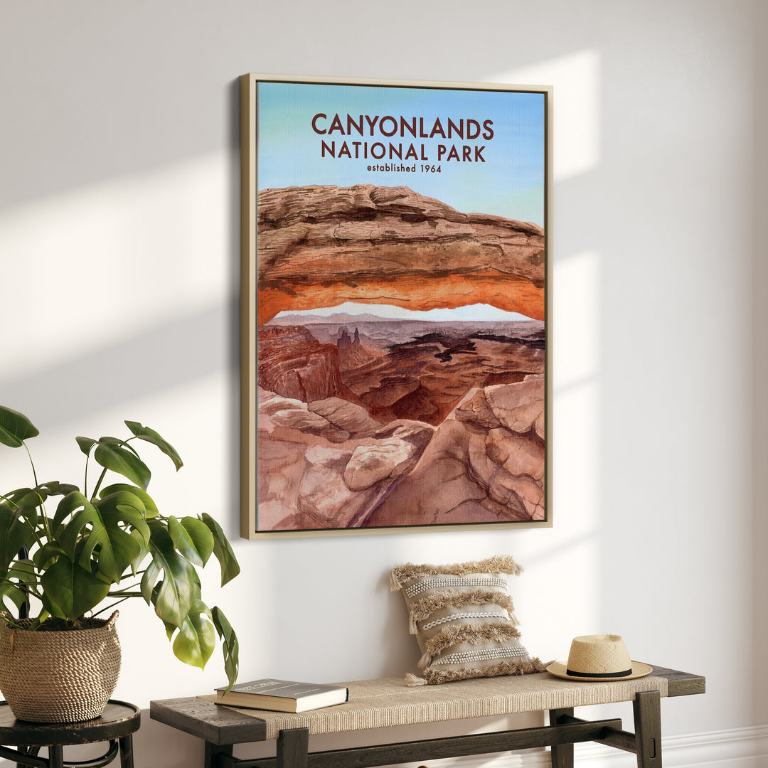 Affiche du parc national de Canyonlands