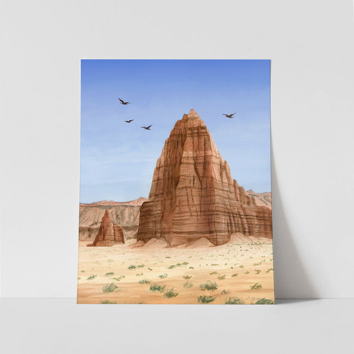 Affiche du parc national de Capitol Reef