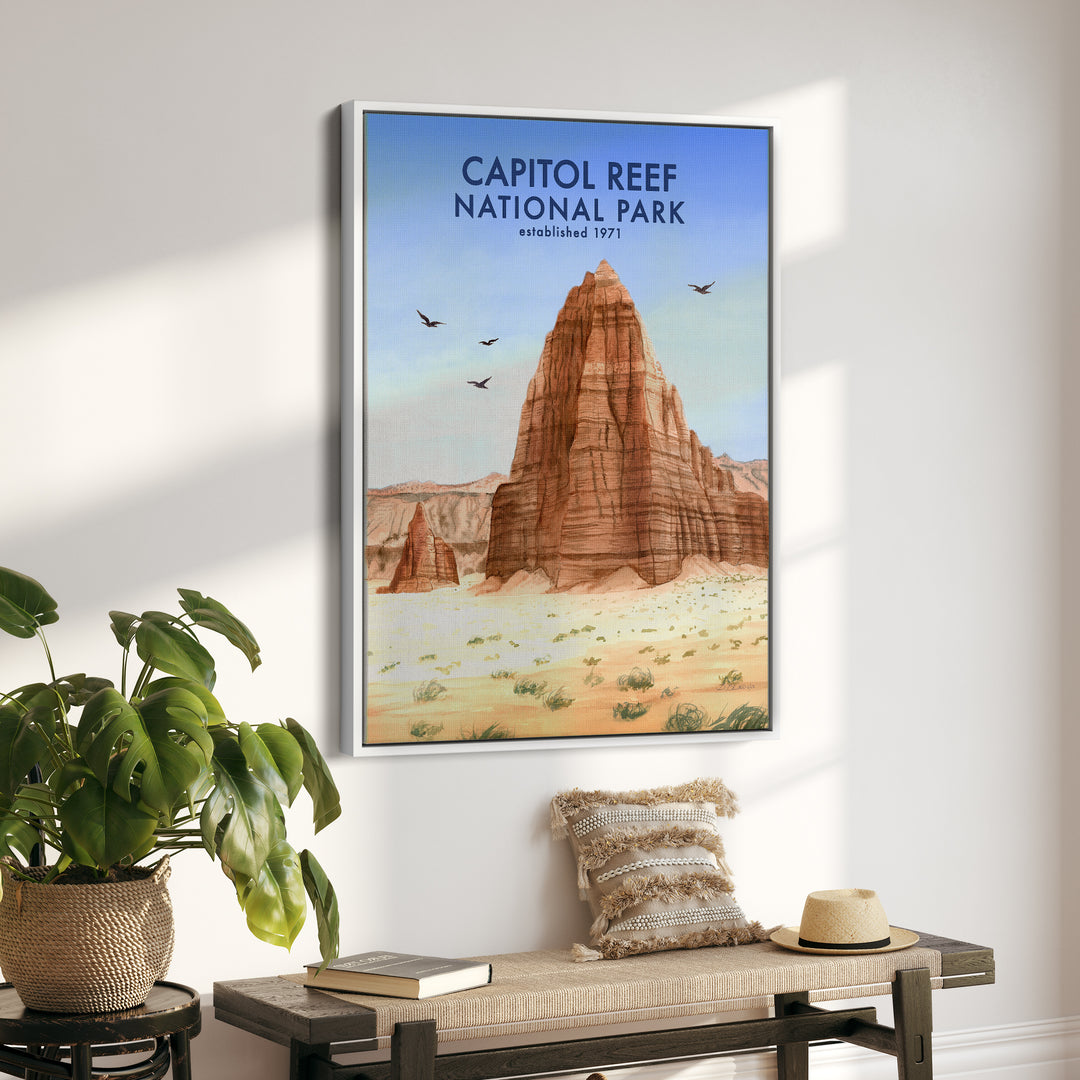 Affiche du parc national de Capitol Reef