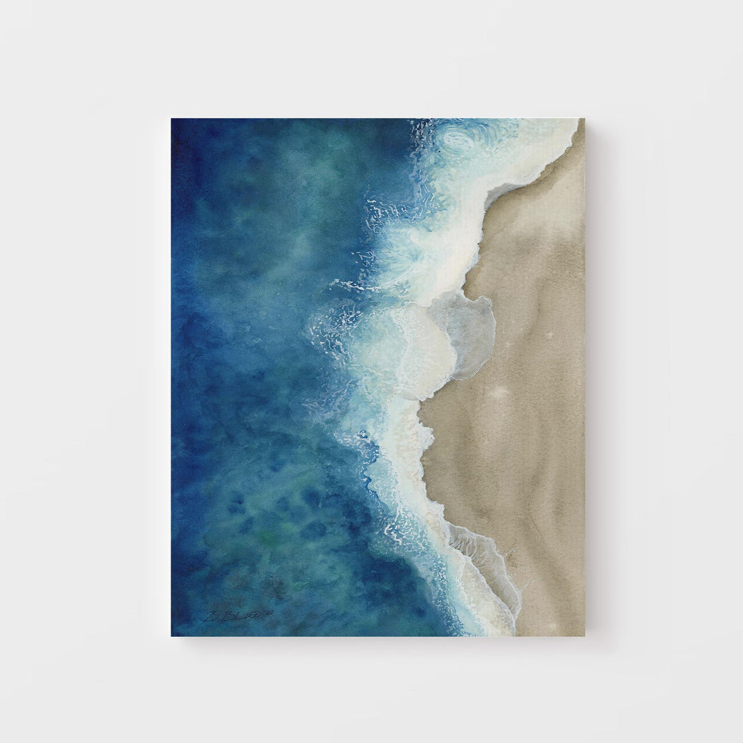 Ocean Dreams Watercolor Art