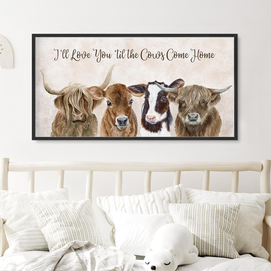 'Til the Cows Come Home Farm Print