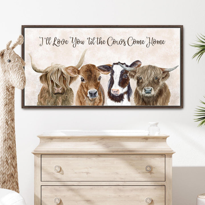 'Til the Cows Come Home Farm Print