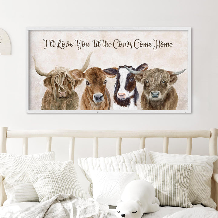 'Til the Cows Come Home Farm Print