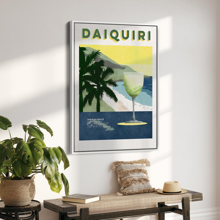 Daiquiri Cocktail Poster