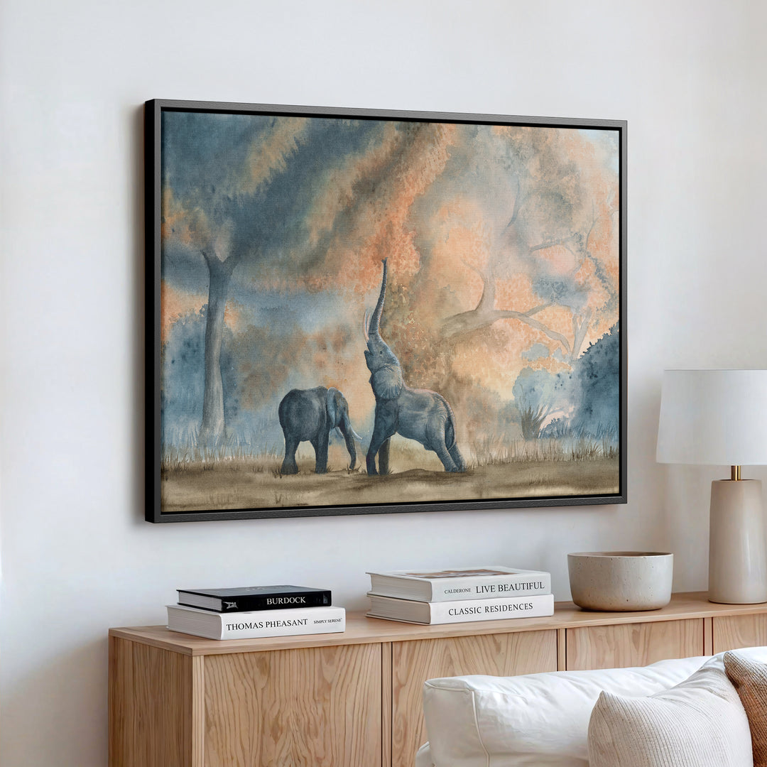 Elephants of the Mana Pools - Brett Blumenthal Art