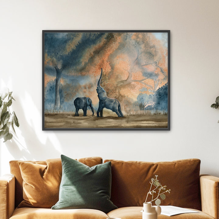 Elephants of the Mana Pools - Brett Blumenthal Art