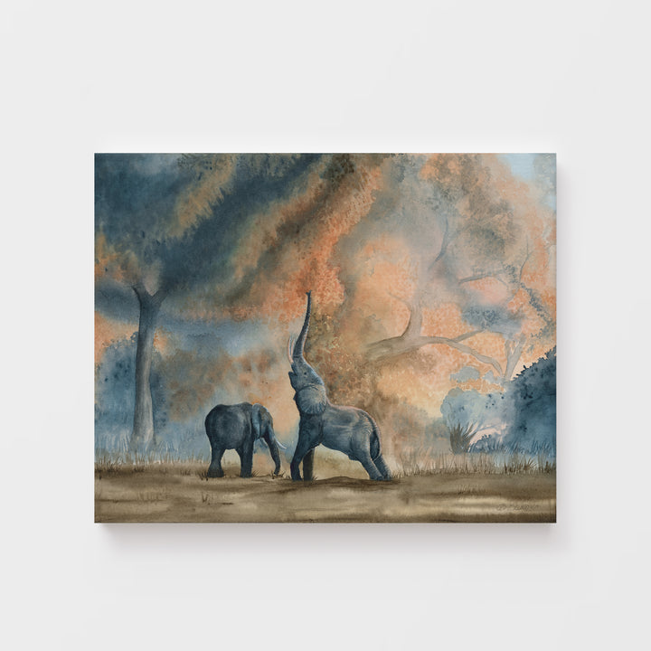 Elephants of the Mana Pools - Brett Blumenthal Art