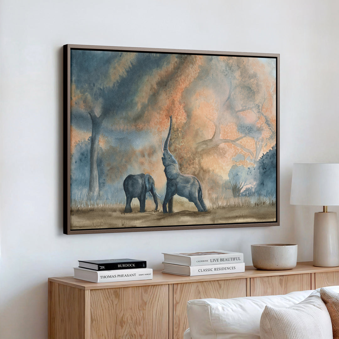 Elephants of the Mana Pools - Brett Blumenthal Art