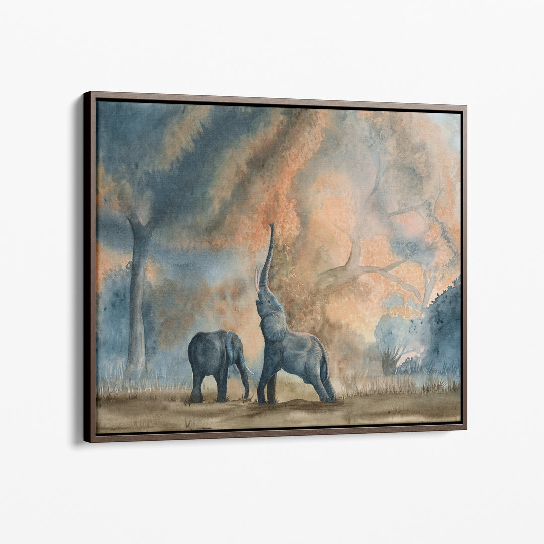 Elephants of the Mana Pools - Brett Blumenthal Art