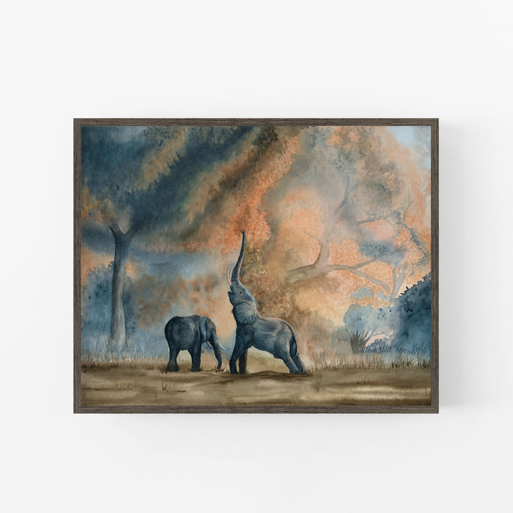 Elephants of the Mana Pools - Brett Blumenthal Art