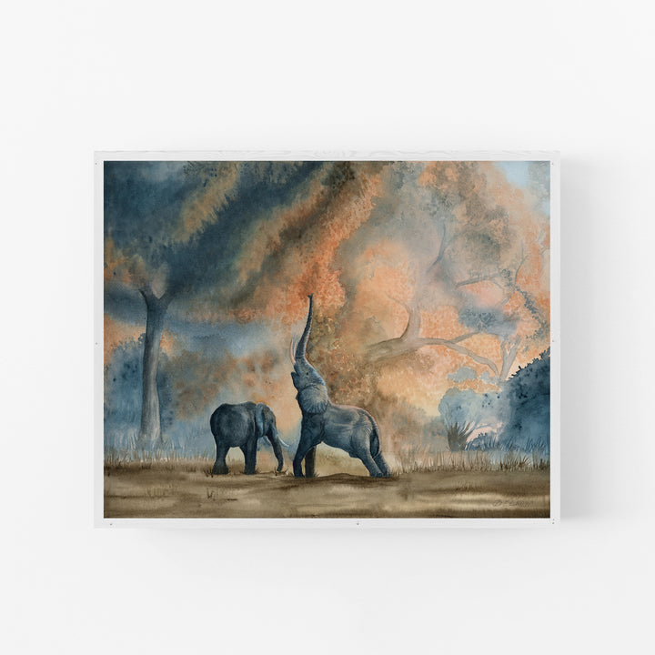 Elephants of the Mana Pools - Brett Blumenthal Art