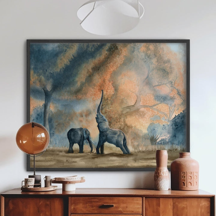 Elephants of the Mana Pools