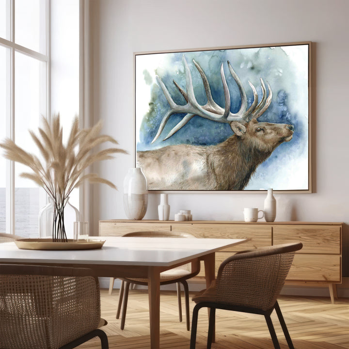 Elder of the Ridge | Elk Wildlife Art Print