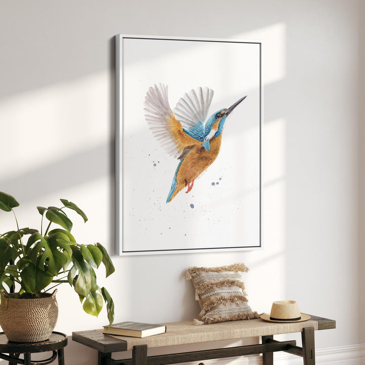 Eisvogel Aquarell