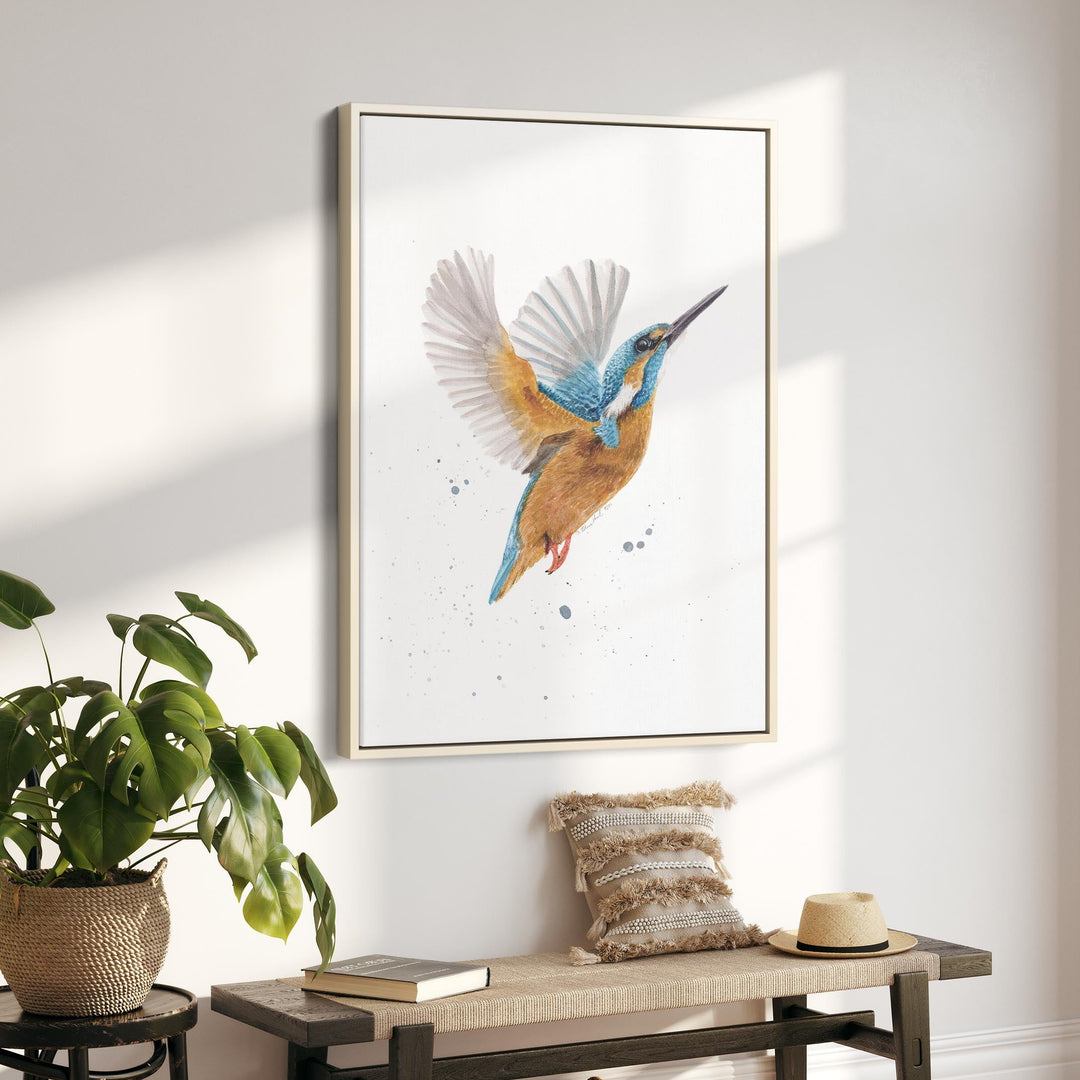 Eisvogel Aquarell