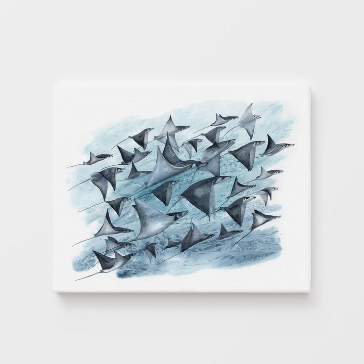 Flight of the Rays - Print, Canvas and Framed - Brett Blumenthal Art