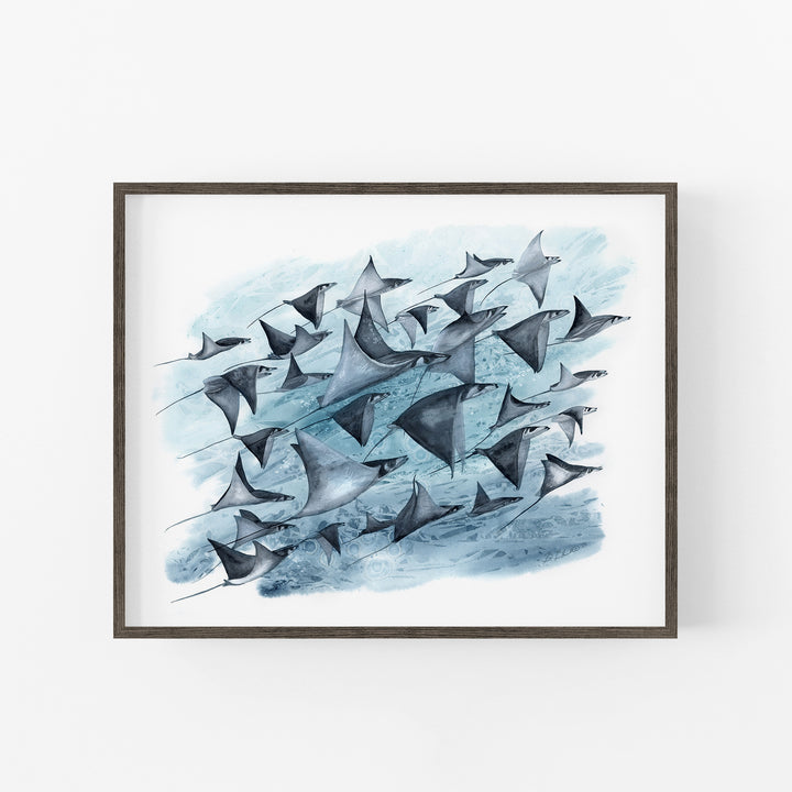 Flight of the Rays - Print, Canvas and Framed - Brett Blumenthal Art