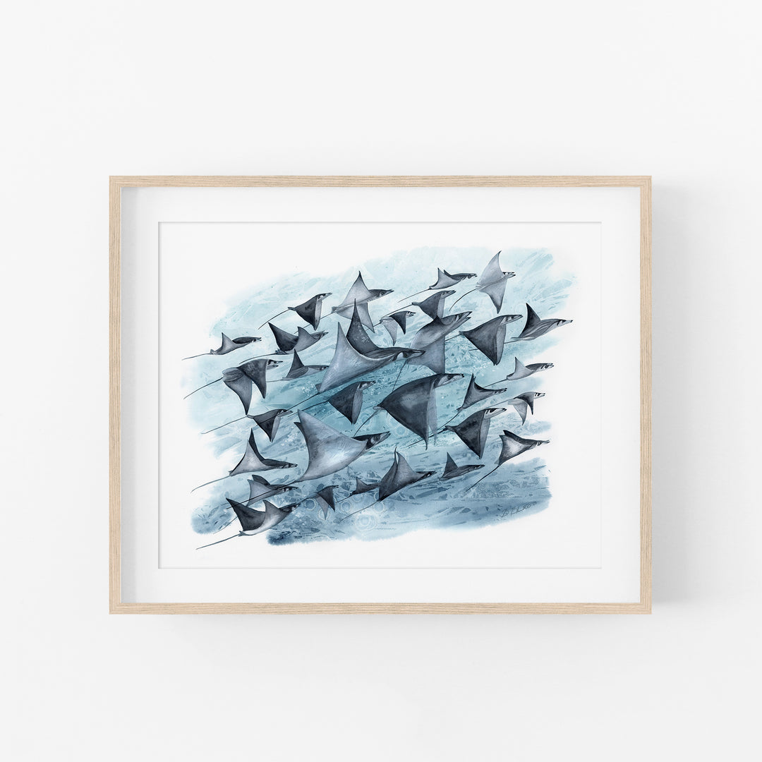 Flight of the Rays - Print, Canvas and Framed - Brett Blumenthal Art
