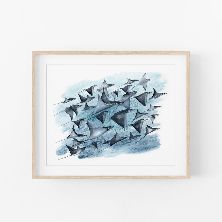 Flight of the Rays - Print, Canvas and Framed - Brett Blumenthal Art