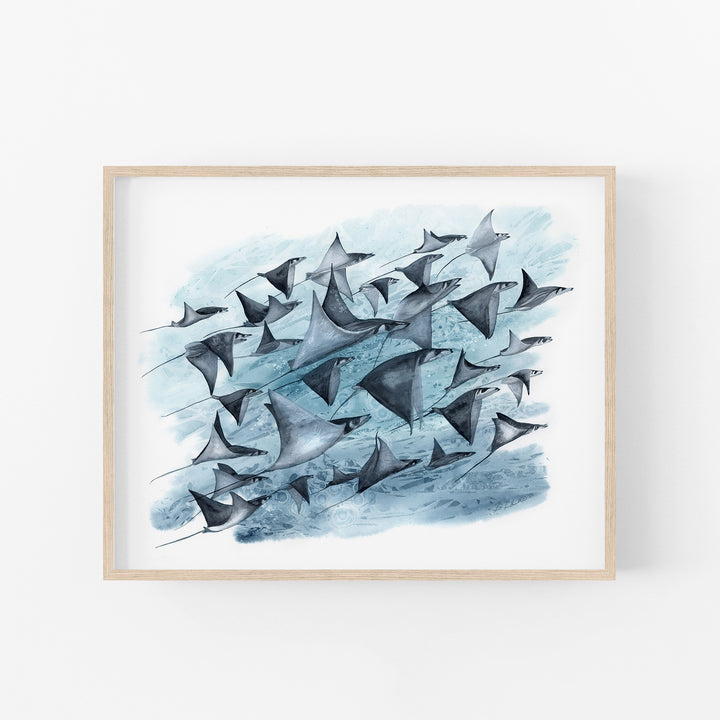Flight of the Rays - Print, Canvas and Framed - Brett Blumenthal Art