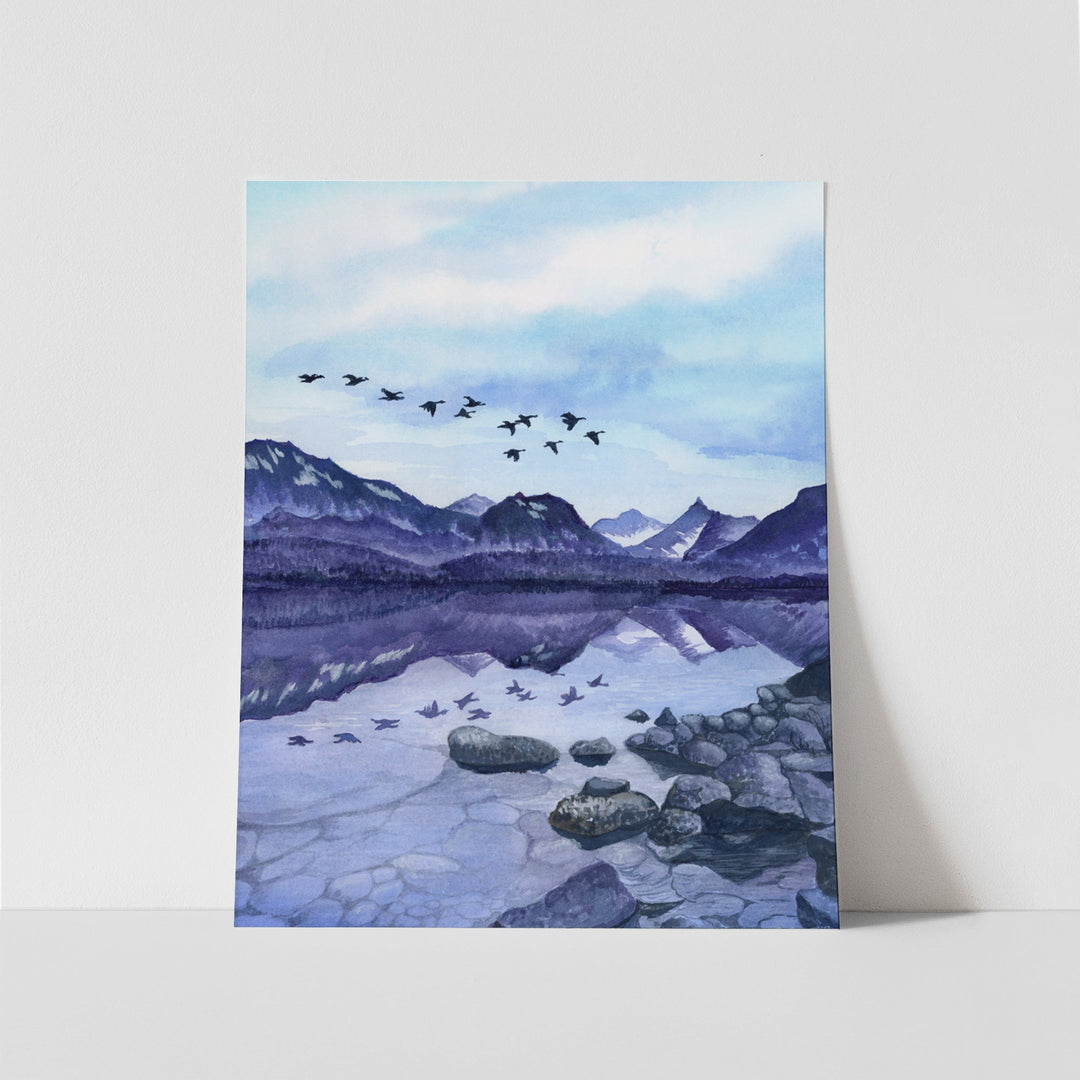 Glacier National Park Travel Decor - Brett Blumenthal Art