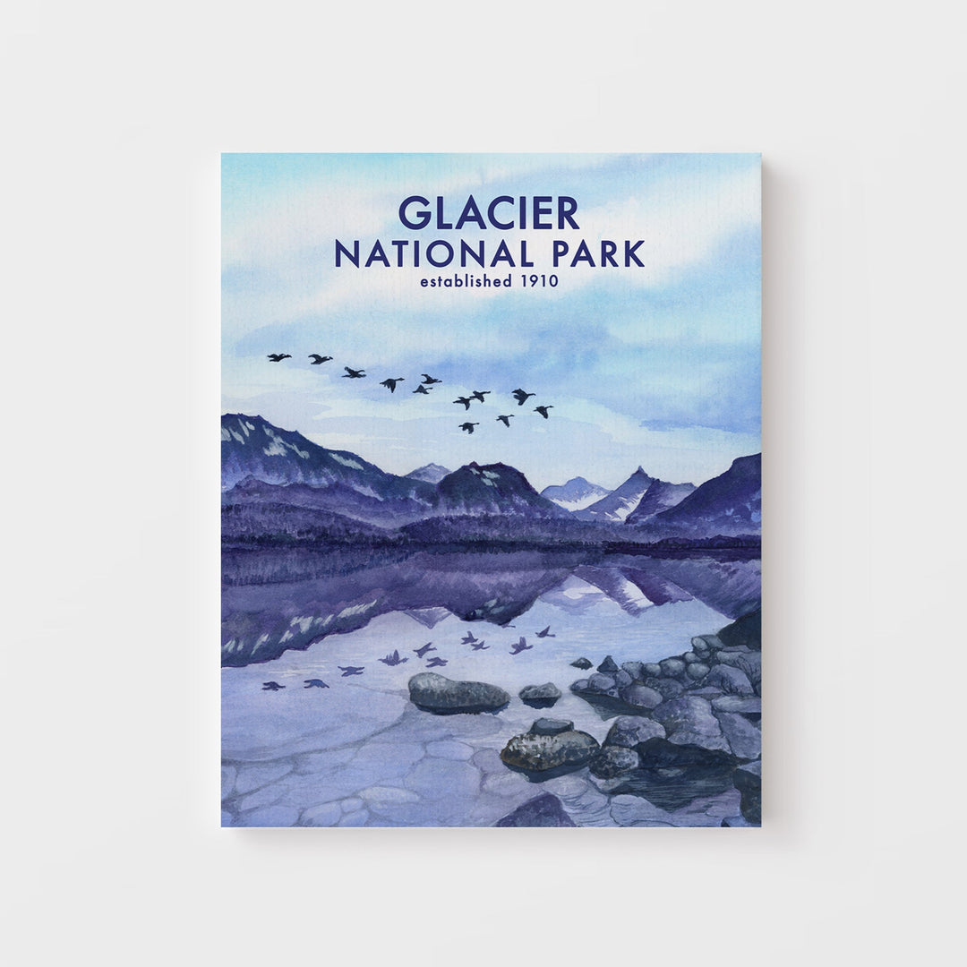 Glacier National Park Travel Decor - Brett Blumenthal Art