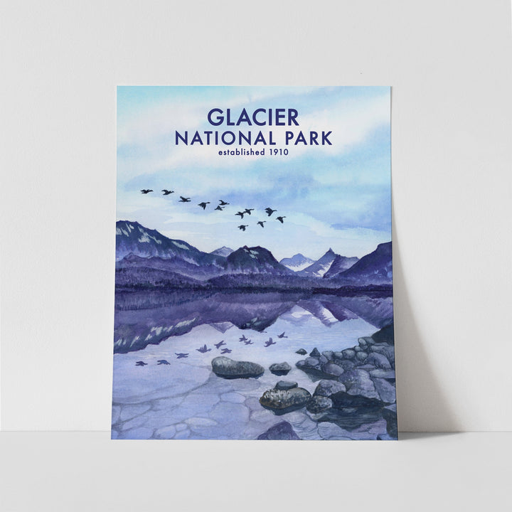 Glacier National Park Travel Decor - Brett Blumenthal Art